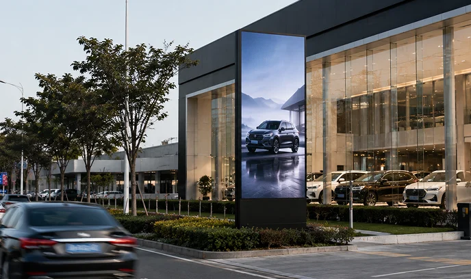 Brand Marketing Roadside Digital Signage Mobile