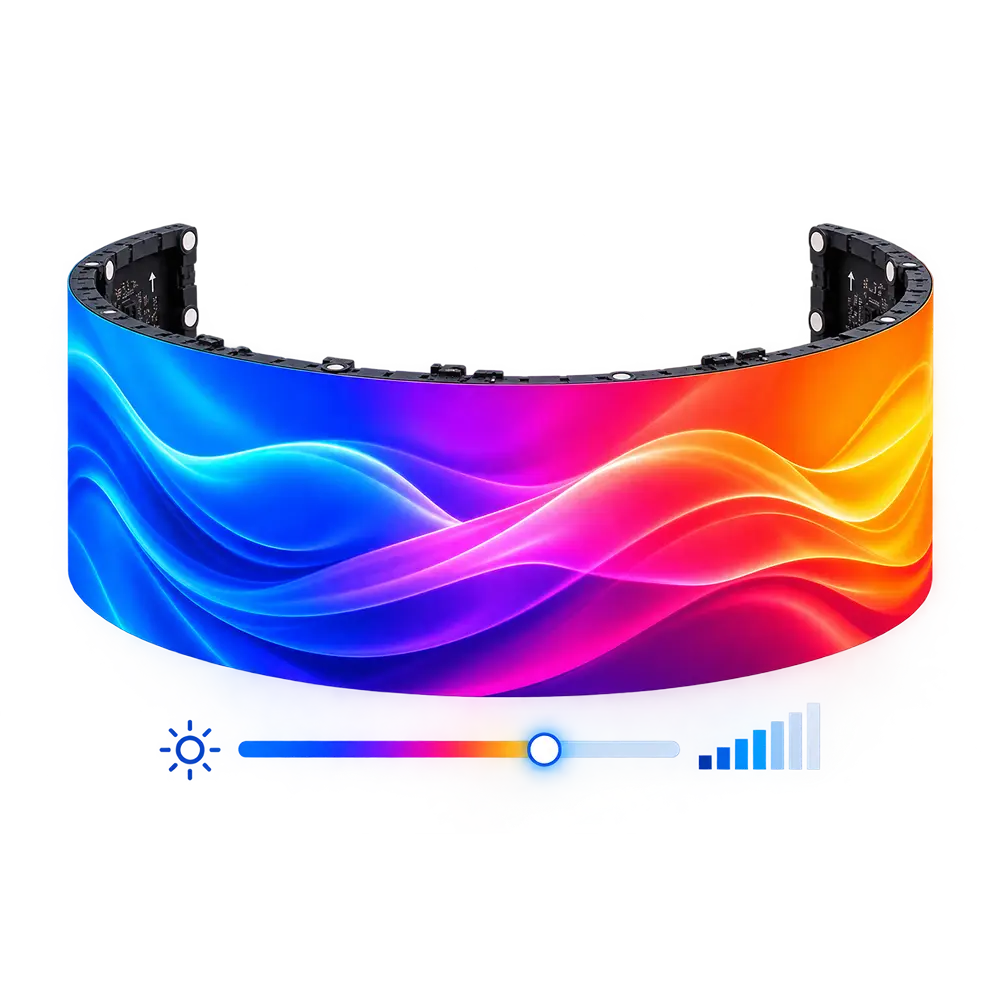 Excellent Color Uniformity & Brightness Control