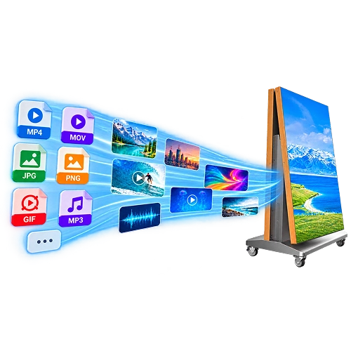 Multi-Format Media Support