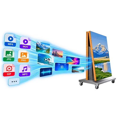 Multi-Format Media Support