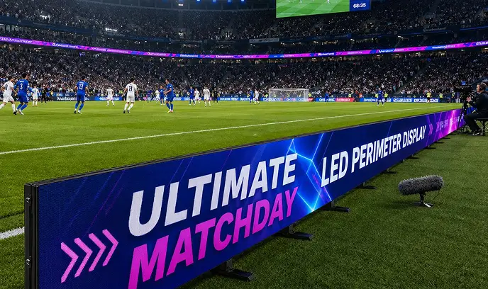 Outdoor LED Display Screen Sports Stadiums Mobile