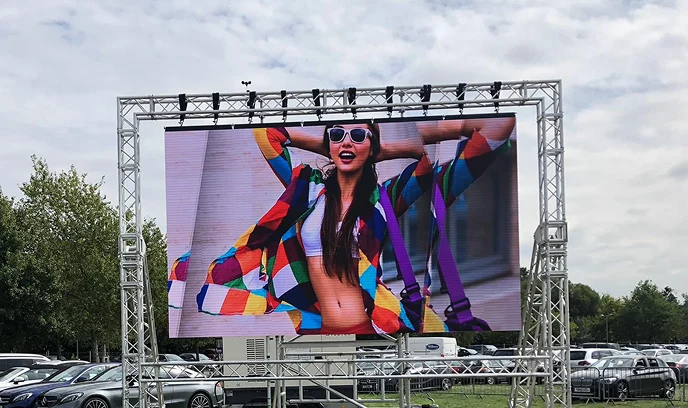 Temporary Event Media Installations Mobile