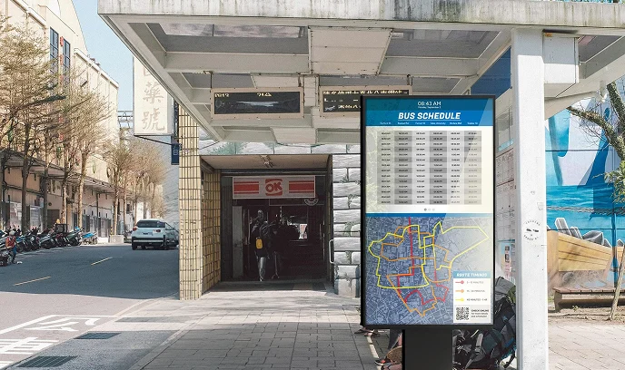 Transportation Hub Information Displays Mobile